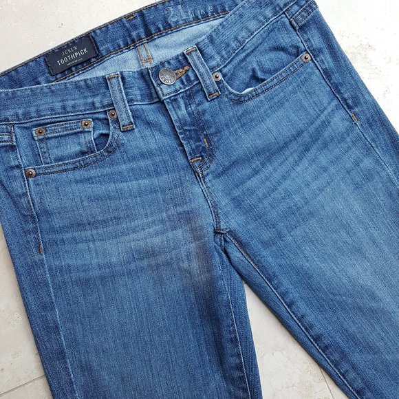J.CREW Toothpick Jeans (24 Ankle) - Picture 4 of 14
